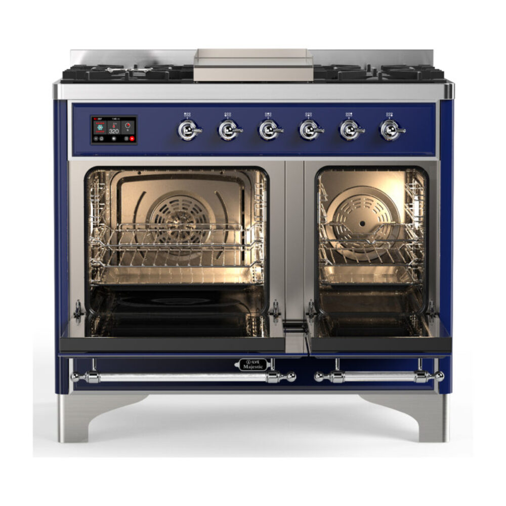 ILVE-UMD40FNR3MBC-Double Oven Open View