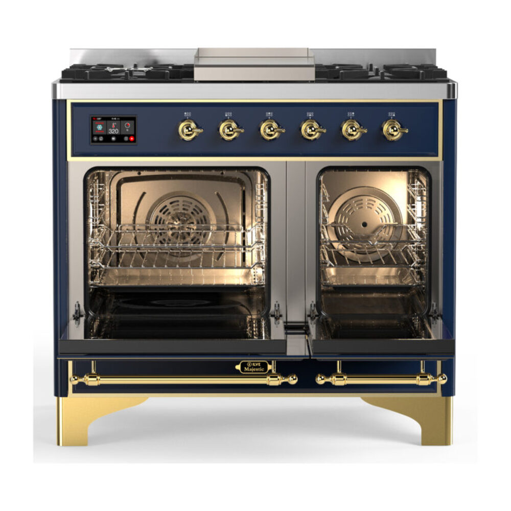 ILVE-UMD40FNR3MBG-Double Oven Open View
