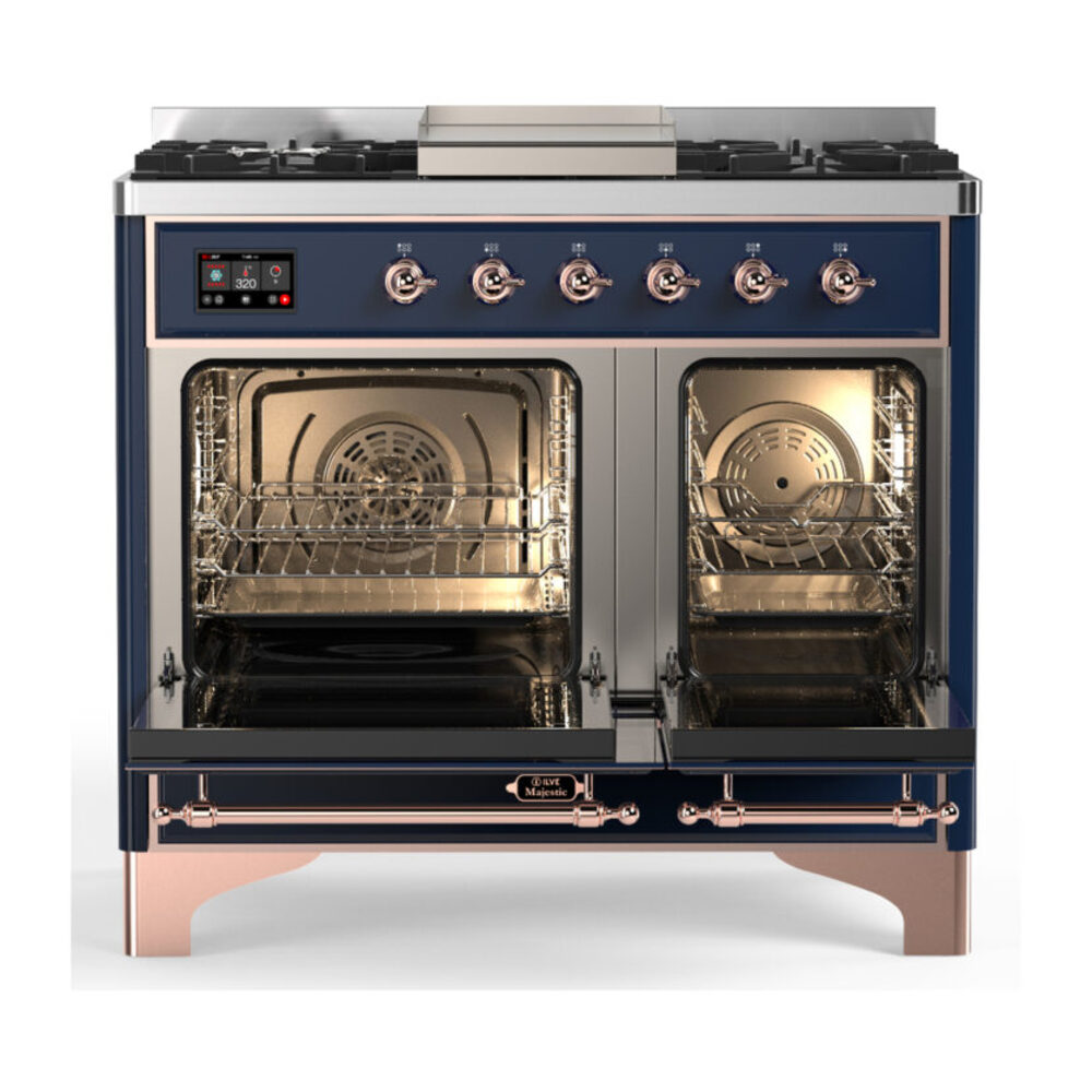 ILVE-UMD40FNR3MBP-Double Oven Open View