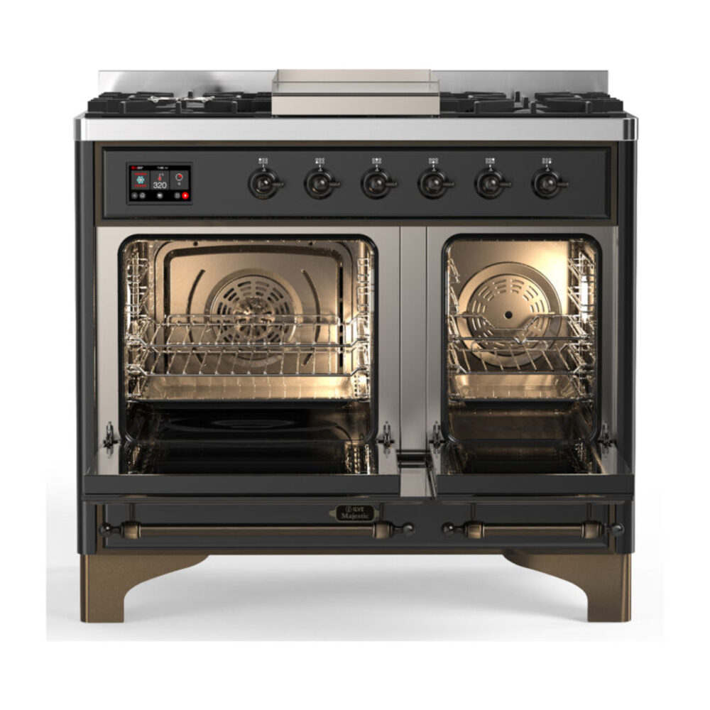ILVE-UMD40FNR3MGBLP-Double Oven Open View