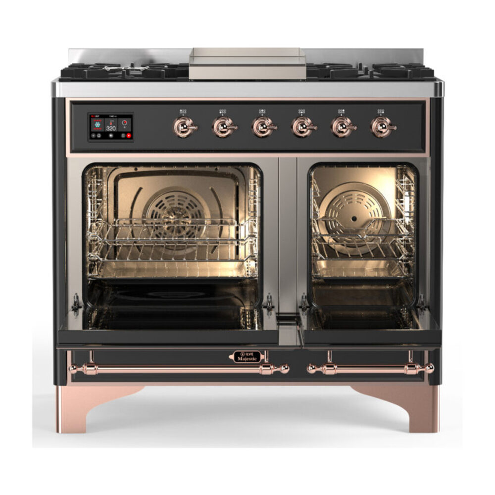 ILVE-UMD40FNR3MGPLP-Double Oven Open View