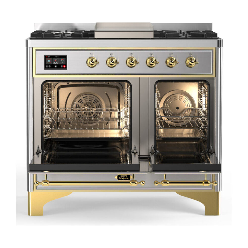 ILVE-UMD40FNR3SSGLP-Double Oven Open View