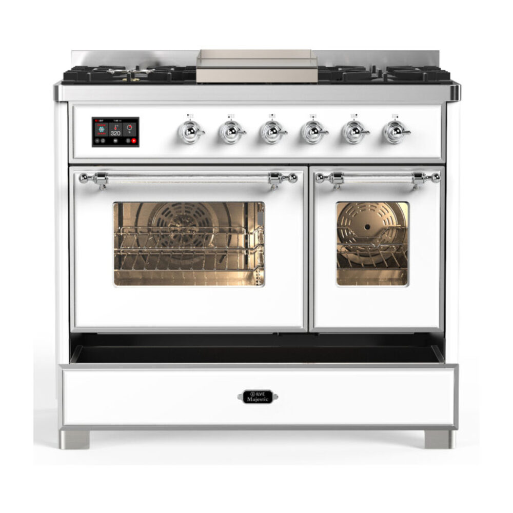 ILVE-UMD40FNR3WHC-Drawer Open View
