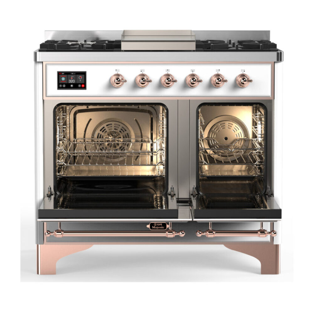 ILVE-UMD40FNR3WHPLP-Double Oven Open View