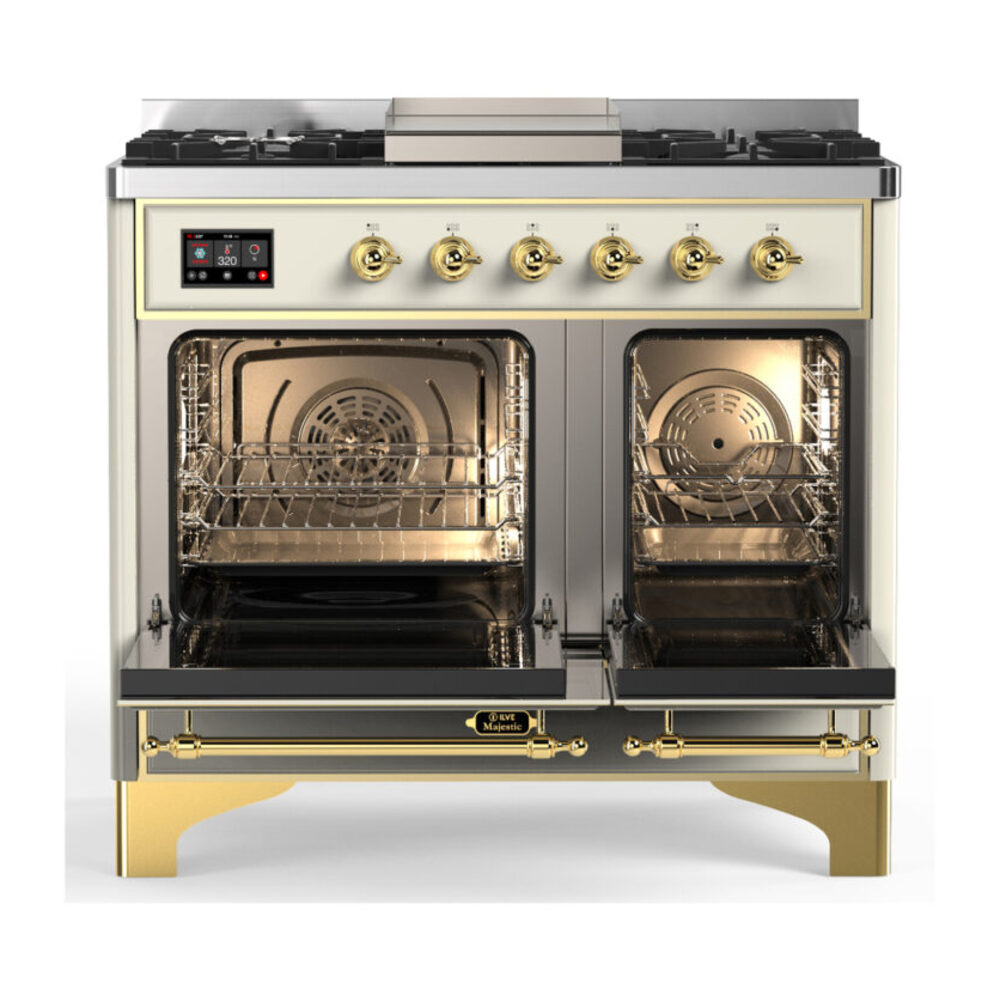 ILVE-UMD40FQNR3AWG-Double Oven Open View