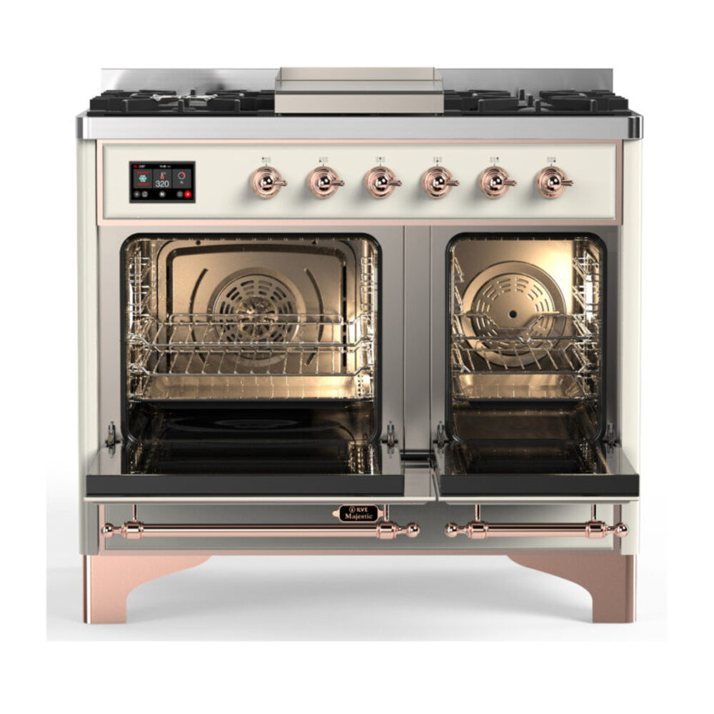 ILVE-UMD40FQNR3AWP-Double Oven Open View