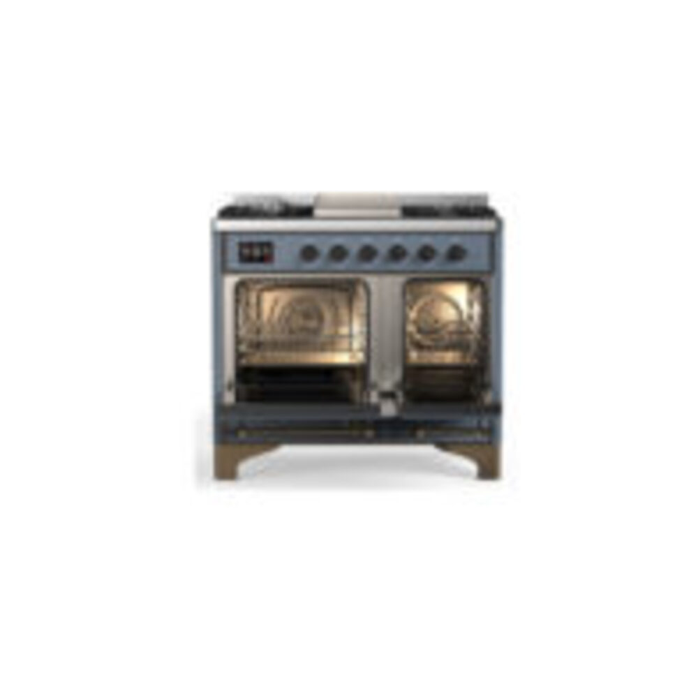 ILVE-UMD40FQNR3BGB-Double Oven Open View