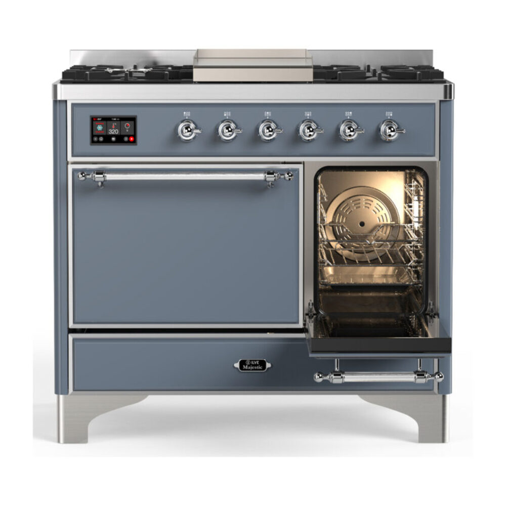 ILVE-UMD40FQNR3BGCLP-Secondary Oven Open View