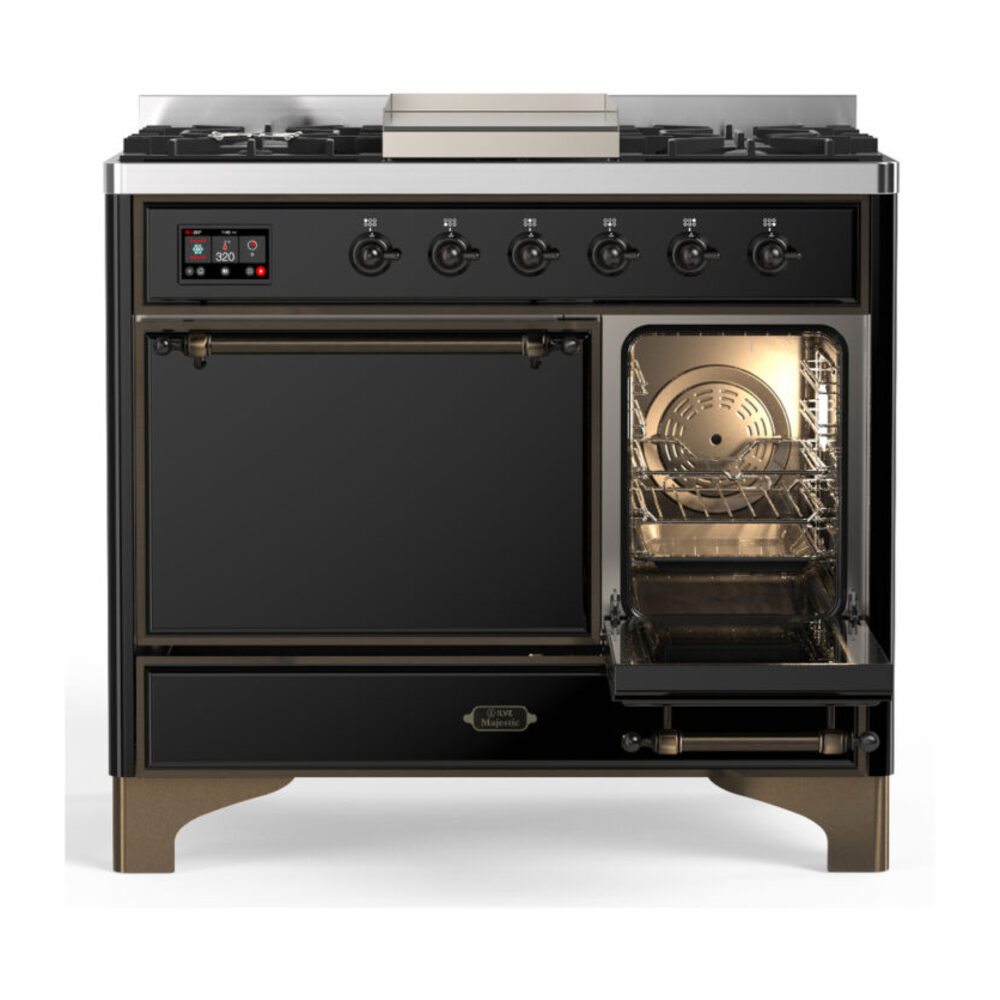 ILVE-UMD40FQNR3BKB-Secondary Oven Open View