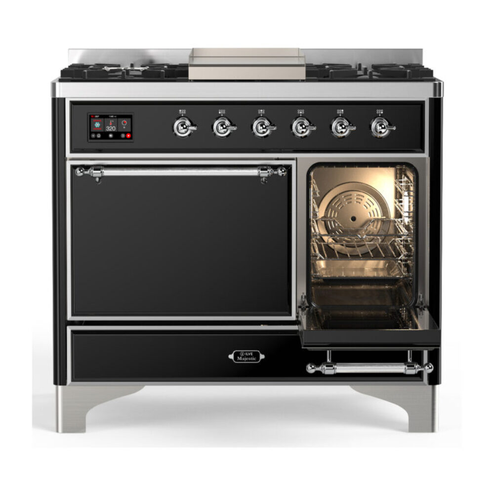 ILVE-UMD40FQNR3BKC-Secondary Oven Open View