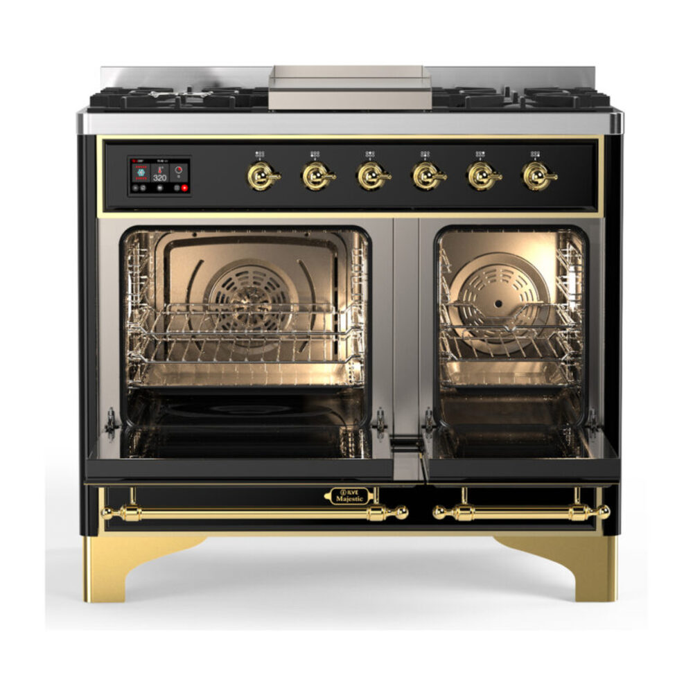 ILVE-UMD40FQNR3BKG-Double Oven Open View