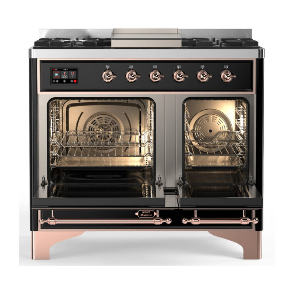 ILVE-UMD40FQNR3BKP-Double Oven Open View