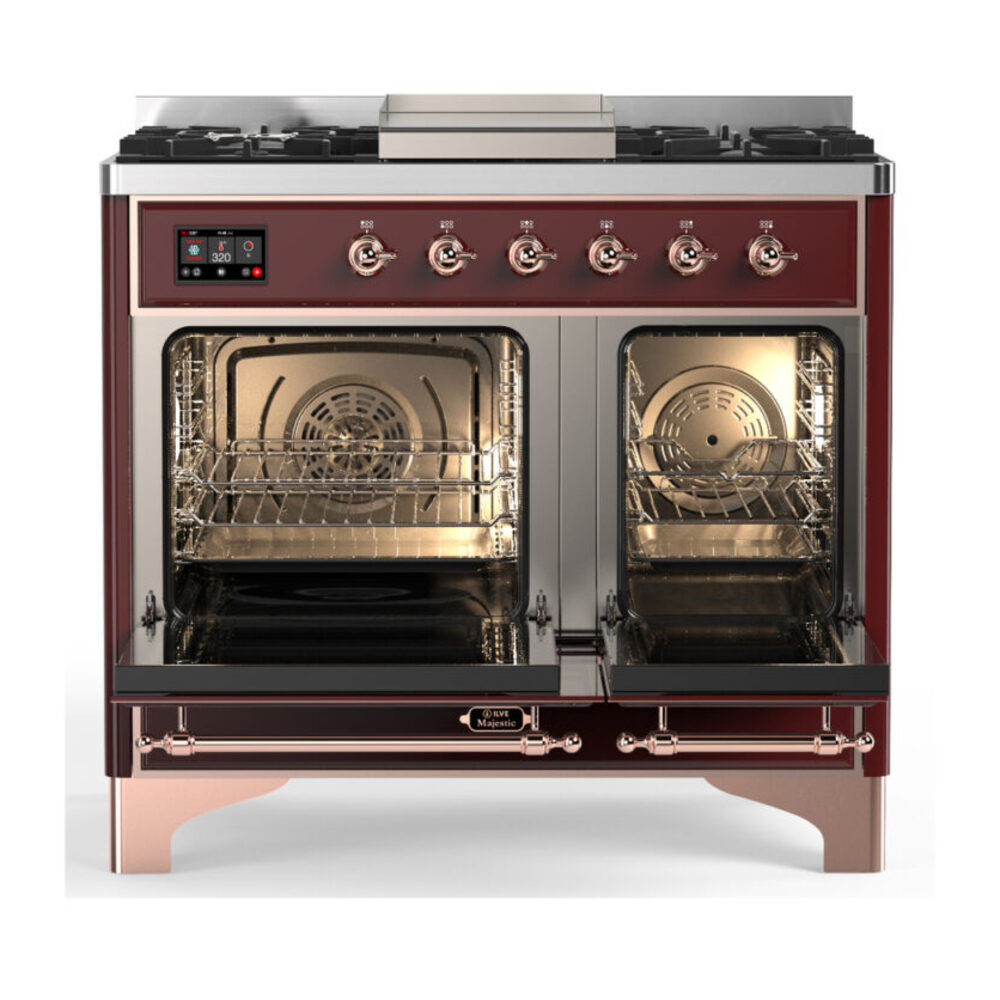 ILVE-UMD40FQNR3BUP-Double Oven Open View