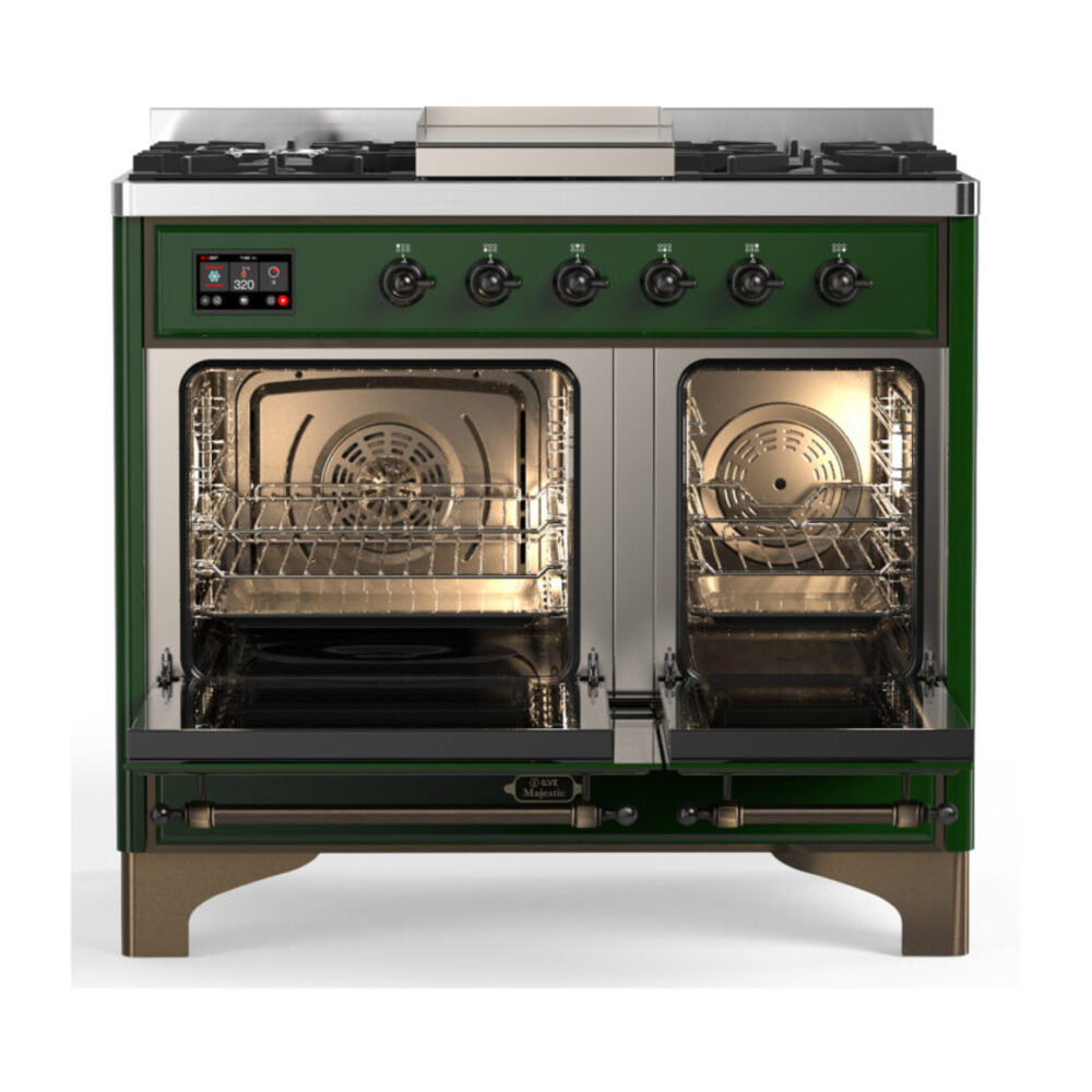 ILVE-UMD40FQNR3EGB-Double Oven Open View