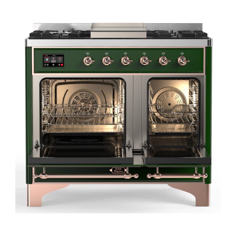 ILVE-UMD40FQNR3EGP-Double Oven Open View
