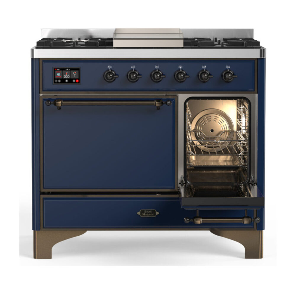 ILVE-UMD40FQNR3MBB-Secondary Oven Open View