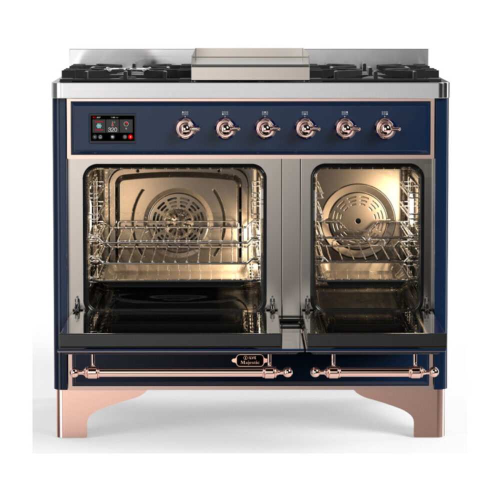 ILVE-UMD40FQNR3MBP-Double Oven Open View