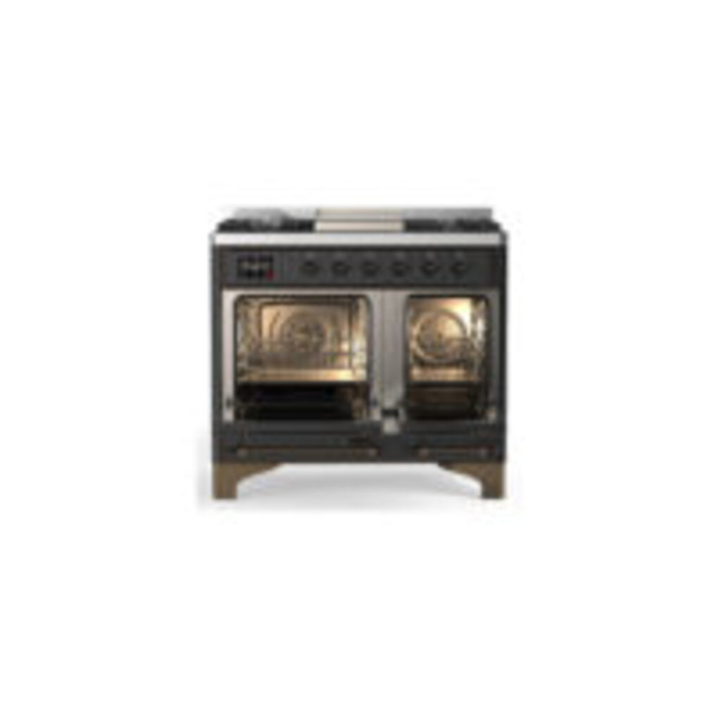 ILVE-UMD40FQNR3MGB-Double Oven Open View