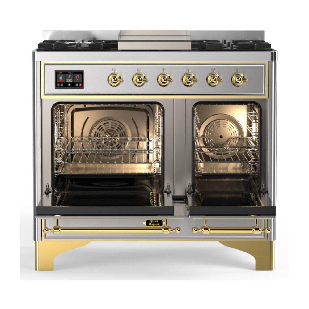 ILVE-UMD40FQNR3SSG-Double Oven Open View