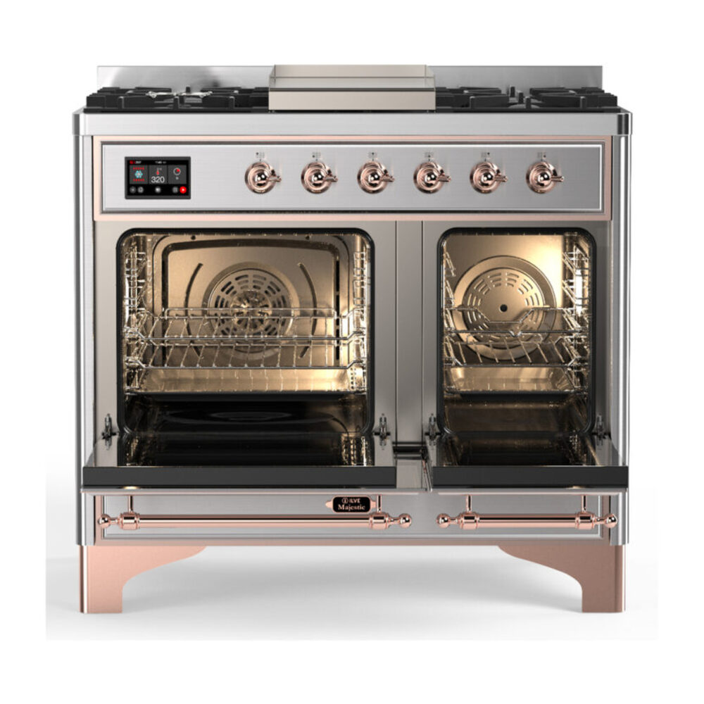 ILVE-UMD40FQNR3SSPLP-Double Oven Open View