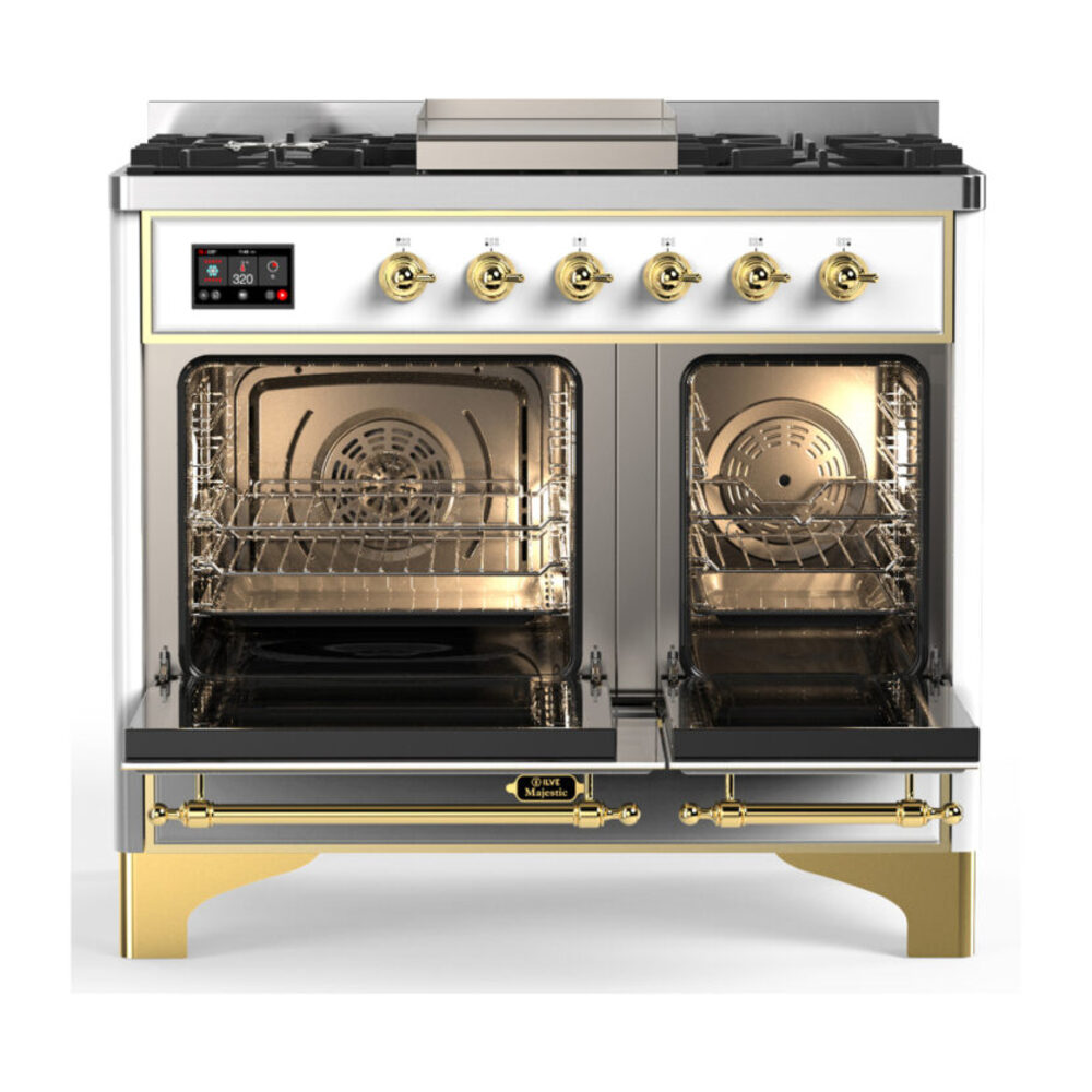 ILVE-UMD40FQNR3WHGLP-Double Oven Open View