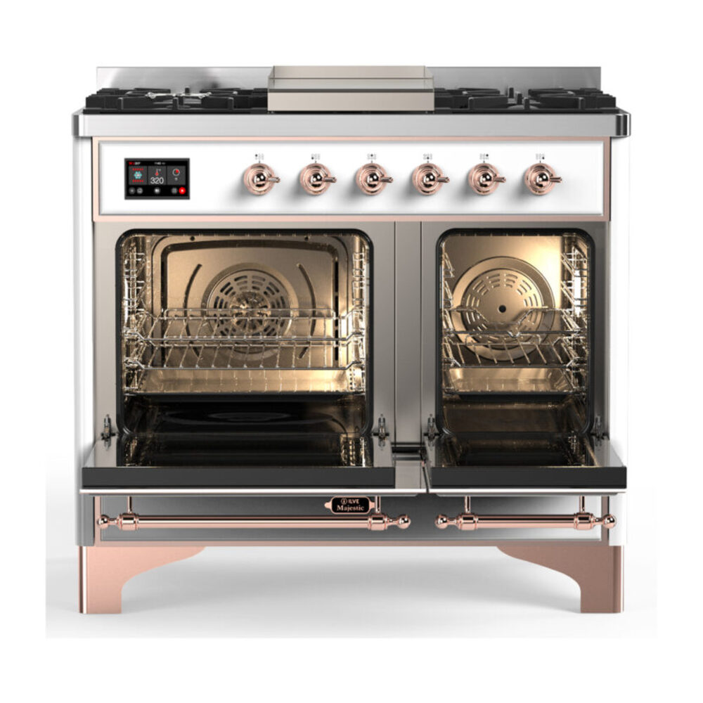 ILVE-UMD40FQNR3WHPLP-Double Oven Open View