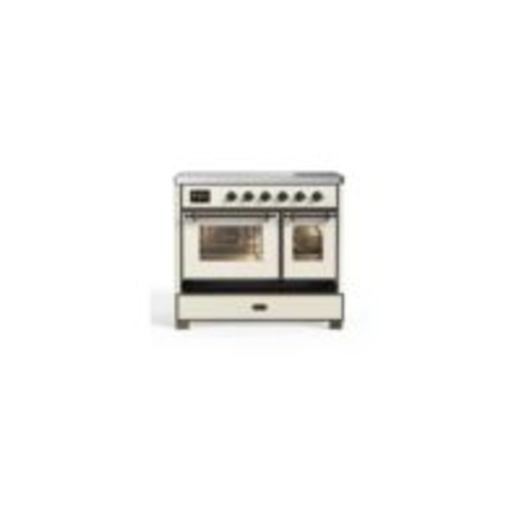 ILVE UMDI10F Majestic II 40 inch Induction Range with 6 Elements, Booster Function, Bridge Control, Residual Heat Indicator