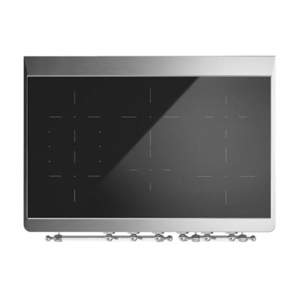 ILVE UMDI10F Majestic II 40 inch Induction Range with 6 Elements, Booster Function, Bridge Control, Residual Heat Indicator