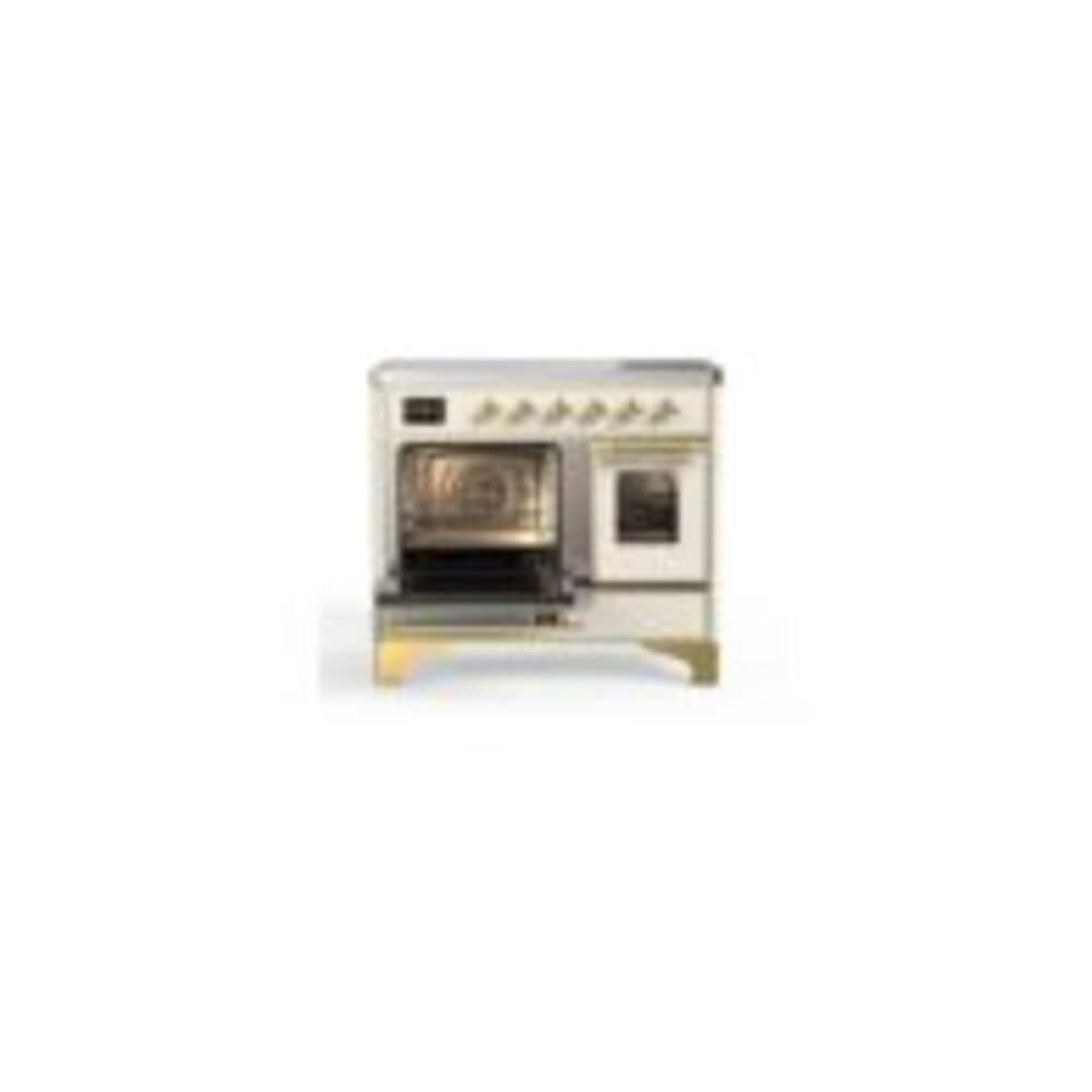ILVE_UMDI10NS3AWG_Majestic_II_40"_Induction_Range_Left_Angle
