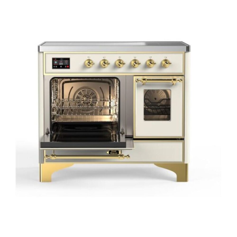 ILVE_UMDI10NS3AWG_Majestic_II_40"_Induction_Range_Left_Angle