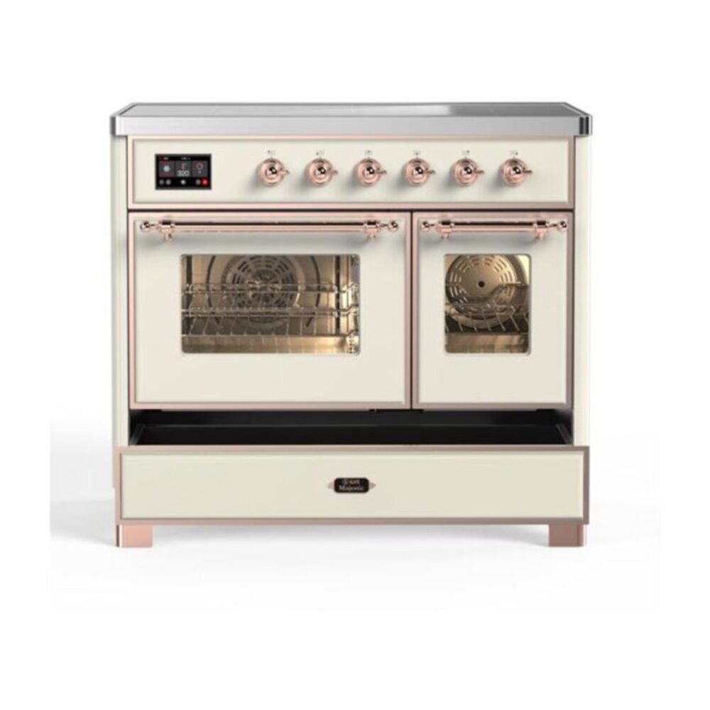 ILVE UMDI10F Majestic II 40 inch Induction Range with 6 Elements, Booster Function, Bridge Control, Residual Heat Indicator