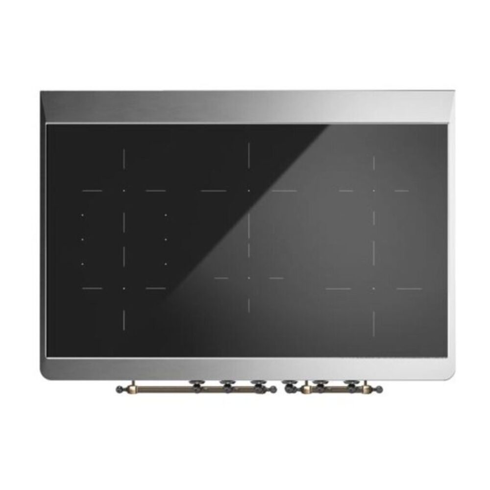 ILVE UMDI10F Majestic II 40 inch Induction Range with 6 Elements, Booster Function, Bridge Control, Residual Heat Indicator