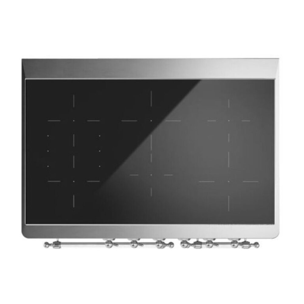 ILVE UMDI10F Majestic II 40 inch Induction Range with 6 Elements, Booster Function, Bridge Control, Residual Heat Indicator