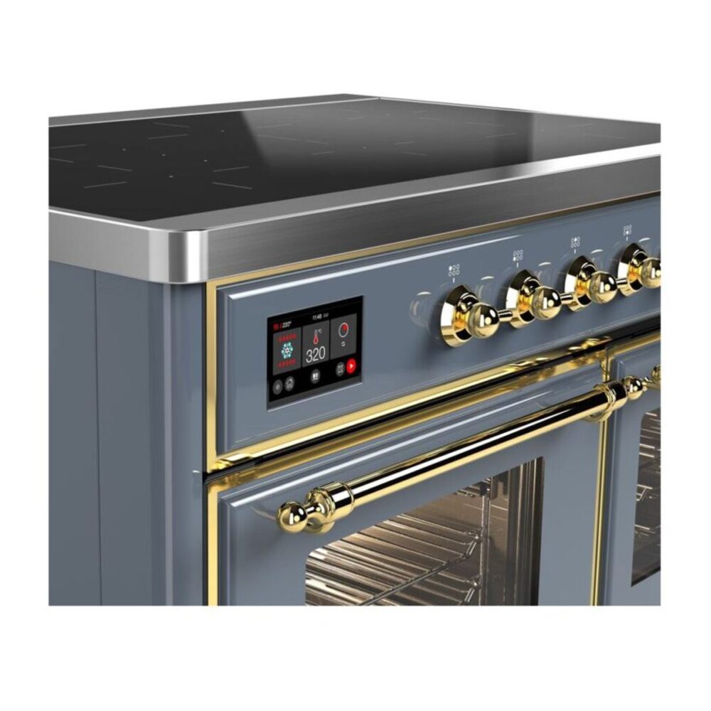ILVE_UMDI10NS3BGG_Majestic_II_40"_Induction_Range_Front_View