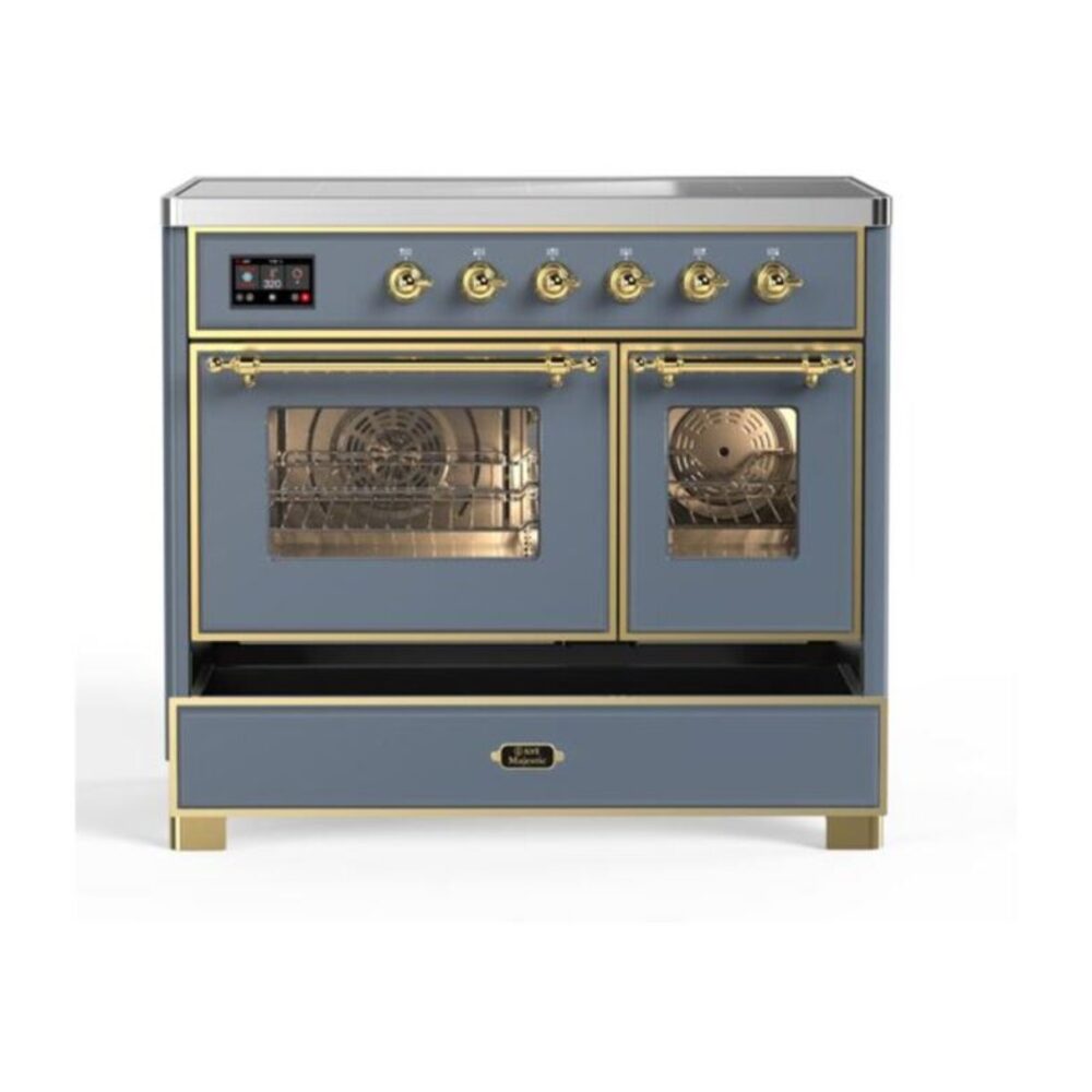 ILVE UMDI10F Majestic II 40 inch Induction Range with 6 Elements, Booster Function, Bridge Control, Residual Heat Indicator