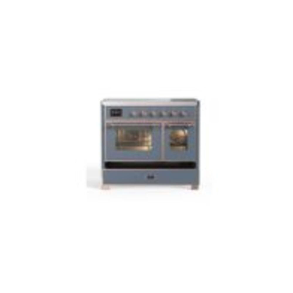 ILVE UMDI10F Majestic II 40 inch Induction Range with 6 Elements, Booster Function, Bridge Control, Residual Heat Indicator
