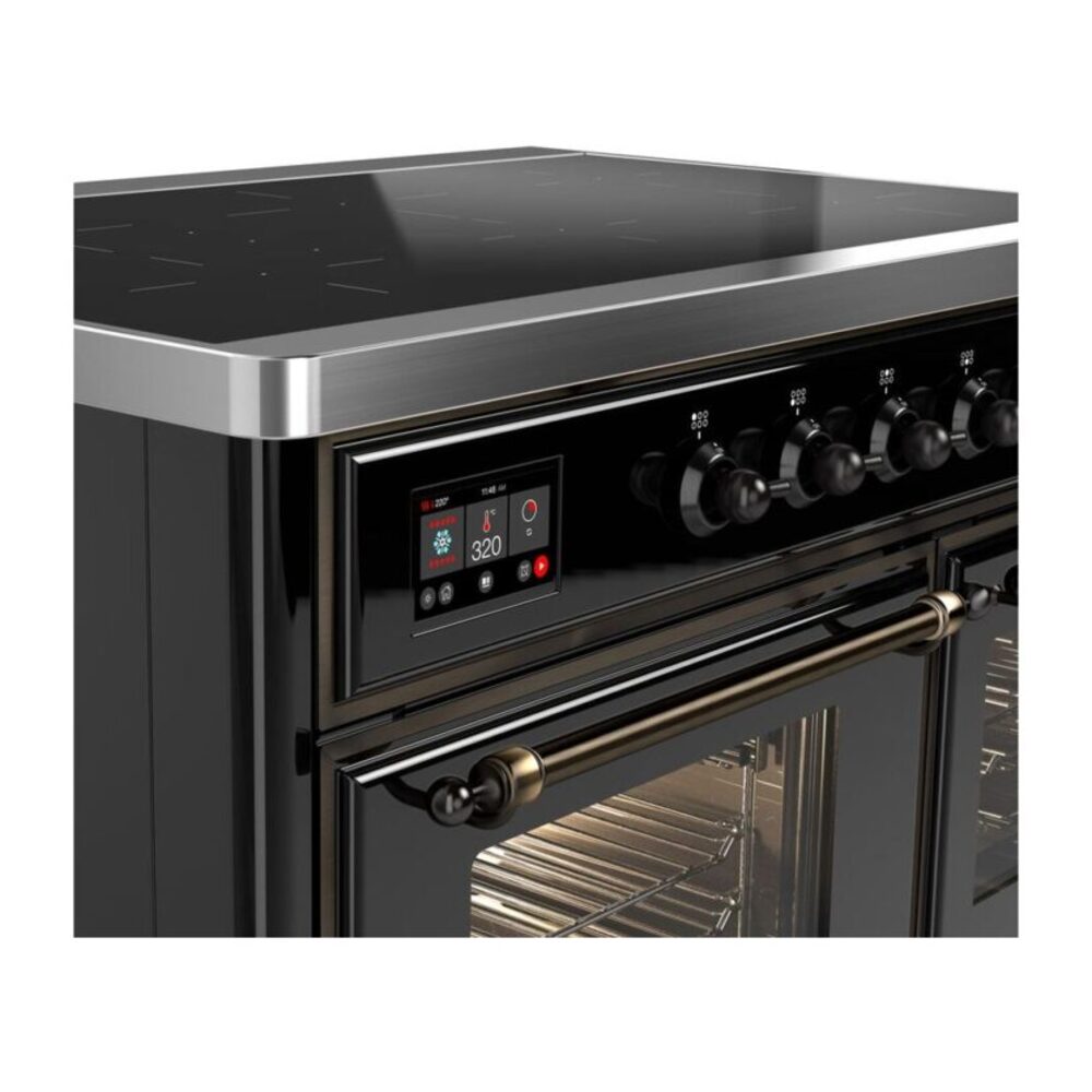 ILVE_UMDI10NS3BKB_Majestic_II_40_Induction_Range_Front_View