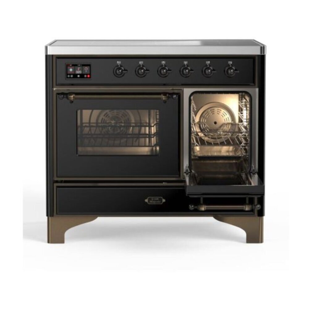 ILVE_UMDI10NS3BKB_Majestic_II_40"_Induction_Range_Right_Angle