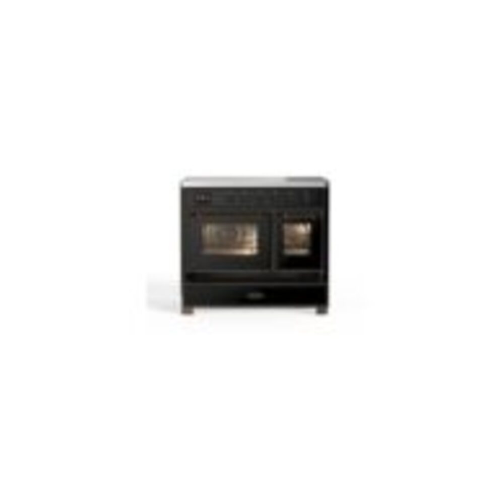 ILVE UMDI10F Majestic II 40 inch Induction Range with 6 Elements, Booster Function, Bridge Control, Residual Heat Indicator
