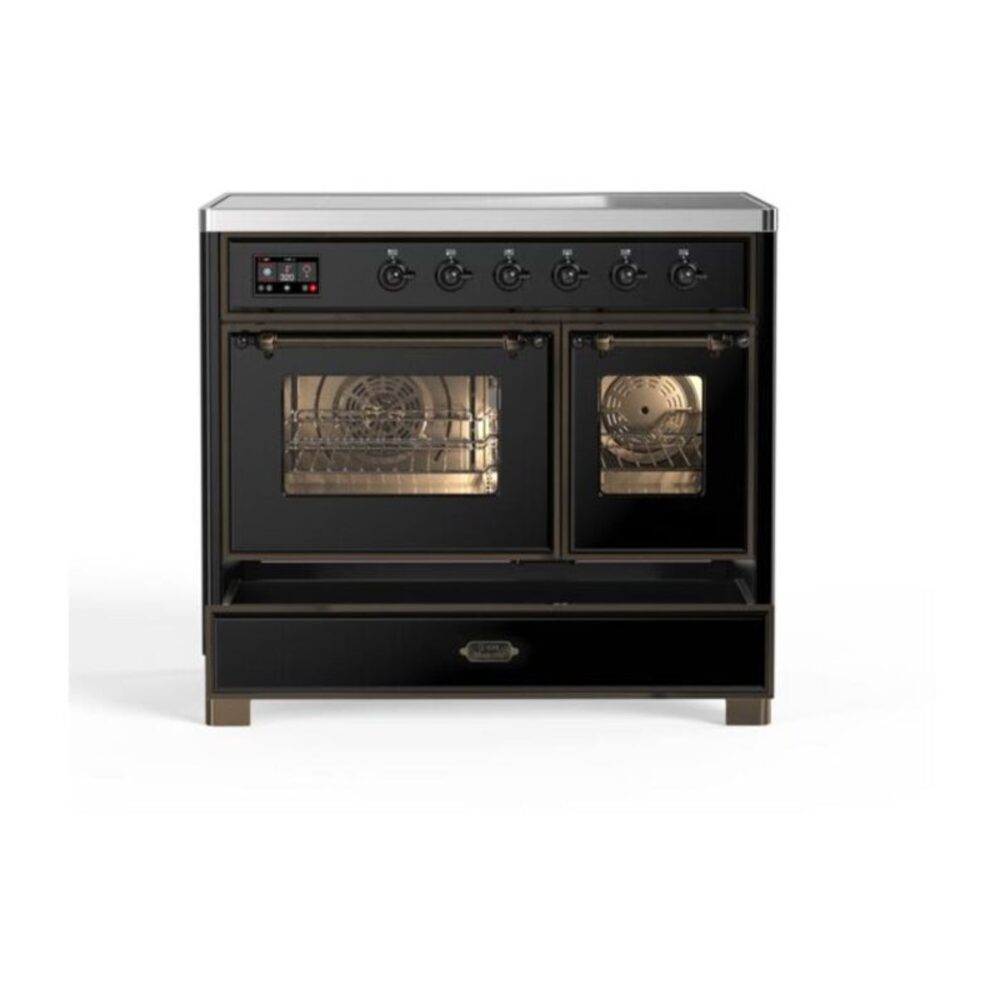 ILVE UMDI10F Majestic II 40 inch Induction Range with 6 Elements, Booster Function, Bridge Control, Residual Heat Indicator