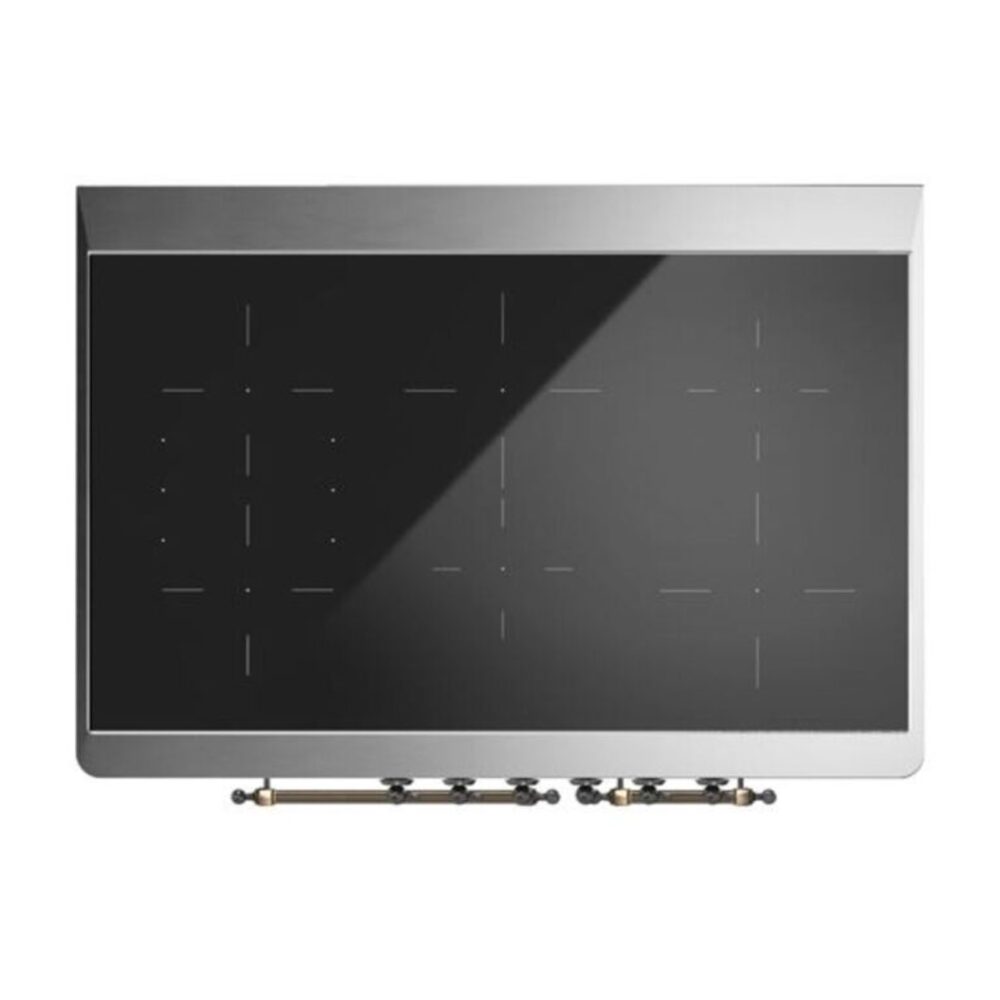 ILVE UMDI10F Majestic II 40 inch Induction Range with 6 Elements, Booster Function, Bridge Control, Residual Heat Indicator