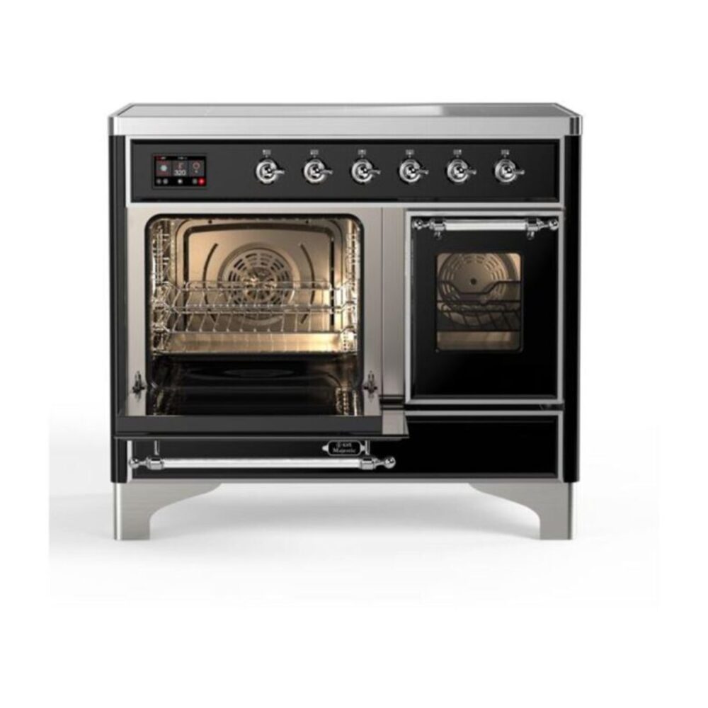ILVE_UMDI10NS3BKC_Majestic_II_40"_Induction_Range_left_oven