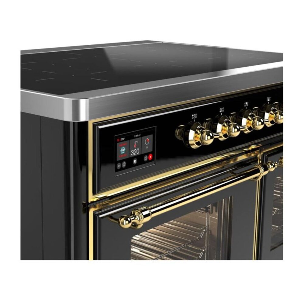 ILVE_UMDI10NS3BKG_Majestic_II_40_Induction_Range_Front_View
