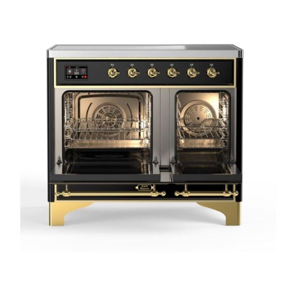 ILVE_UMDI10NS3BKG_Majestic_II_40"_Induction_Range_Top_Angle