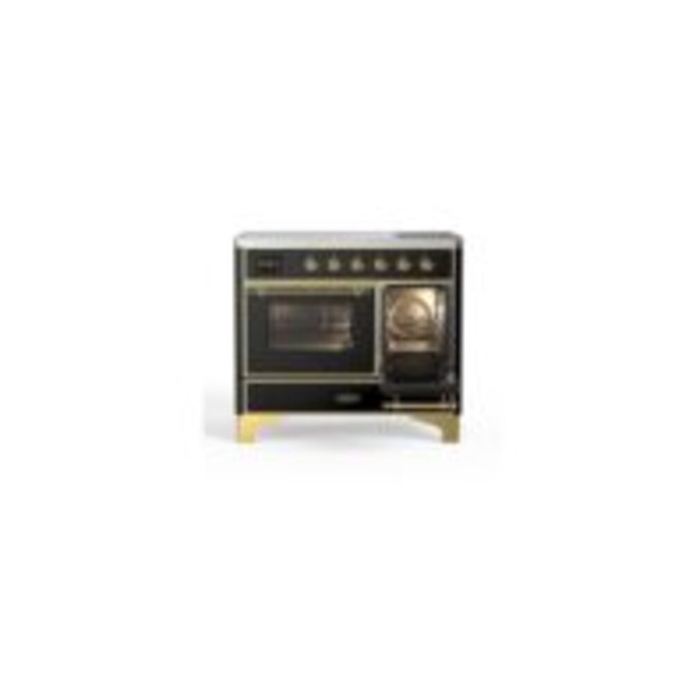 ILVE_UMDI10NS3BKG_Majestic_II_40"_Induction_Range_Right_Angle