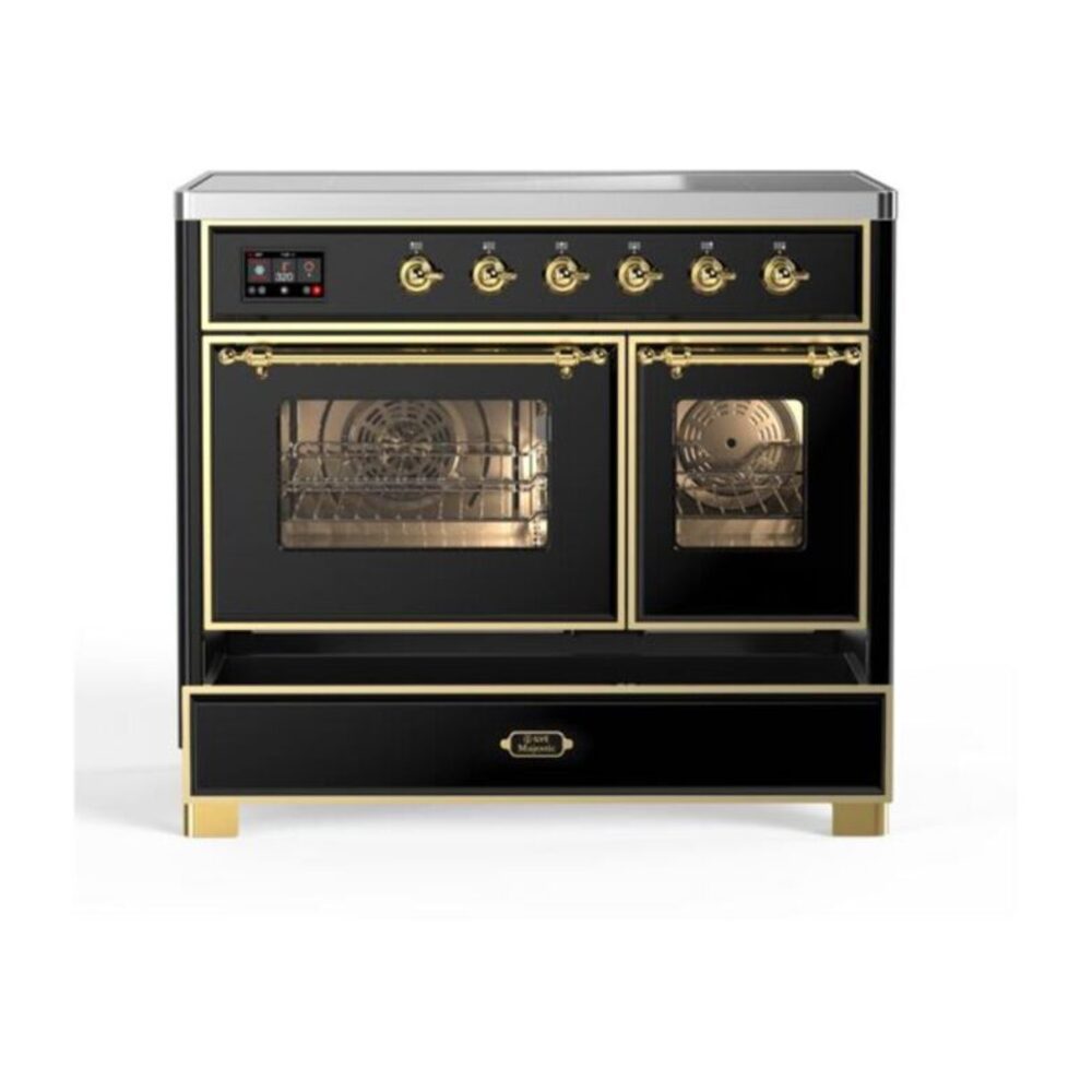 ILVE UMDI10F Majestic II 40 inch Induction Range with 6 Elements, Booster Function, Bridge Control, Residual Heat Indicator