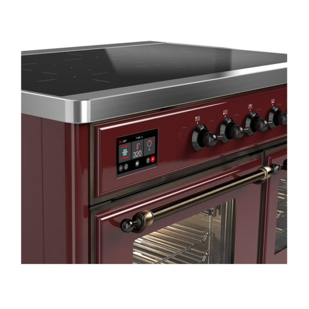 ILVE_UMDI10NS3BUB_Majestic_II_40"_Induction_Range_Front_View