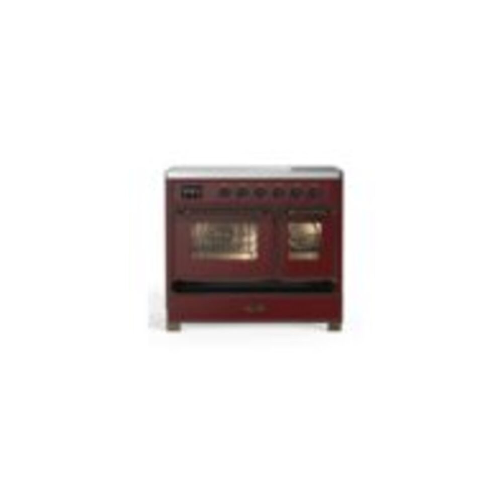 ILVE UMDI10F Majestic II 40 inch Induction Range with 6 Elements, Booster Function, Bridge Control, Residual Heat Indicator