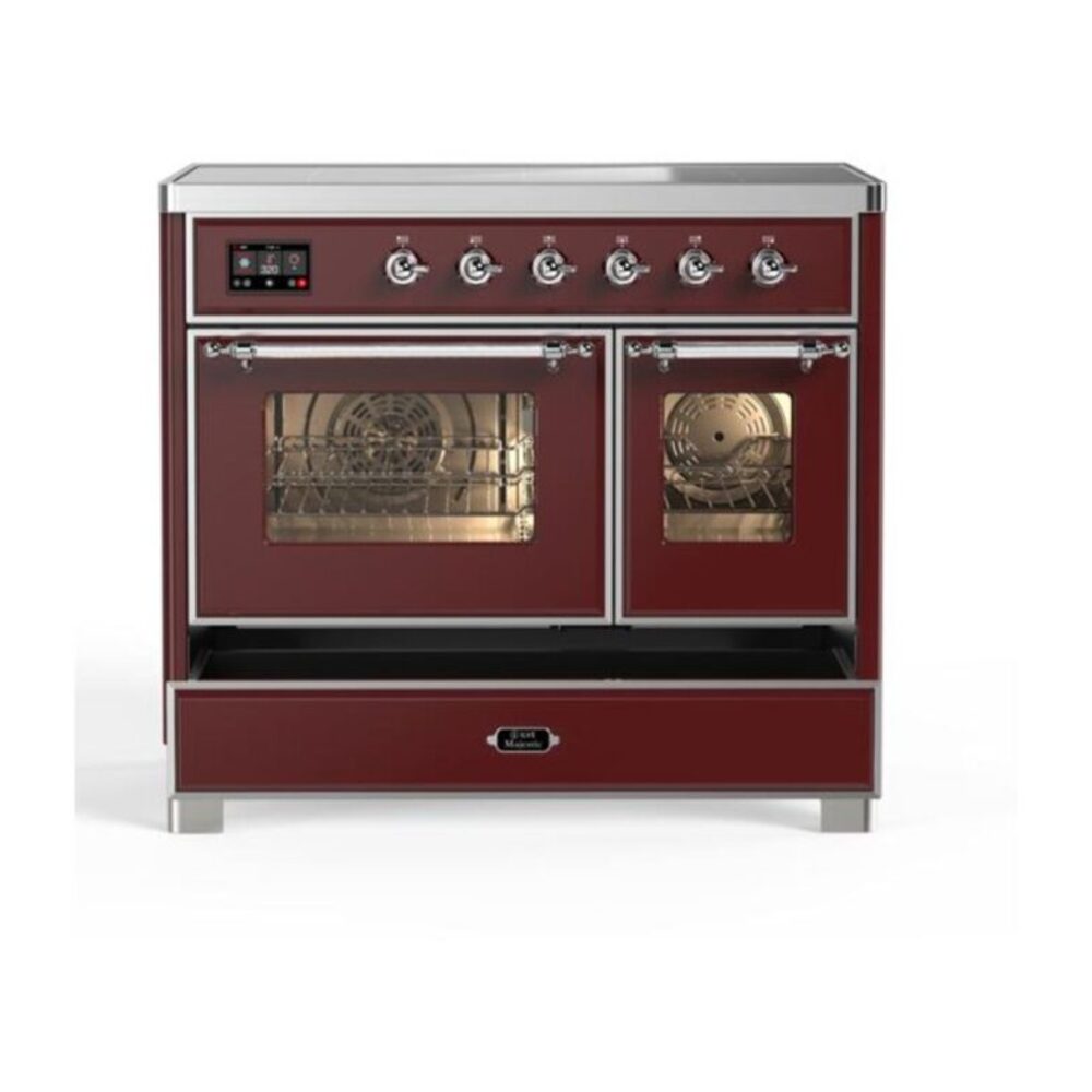 ILVE UMDI10F Majestic II 40 inch Induction Range with 6 Elements, Booster Function, Bridge Control, Residual Heat Indicator