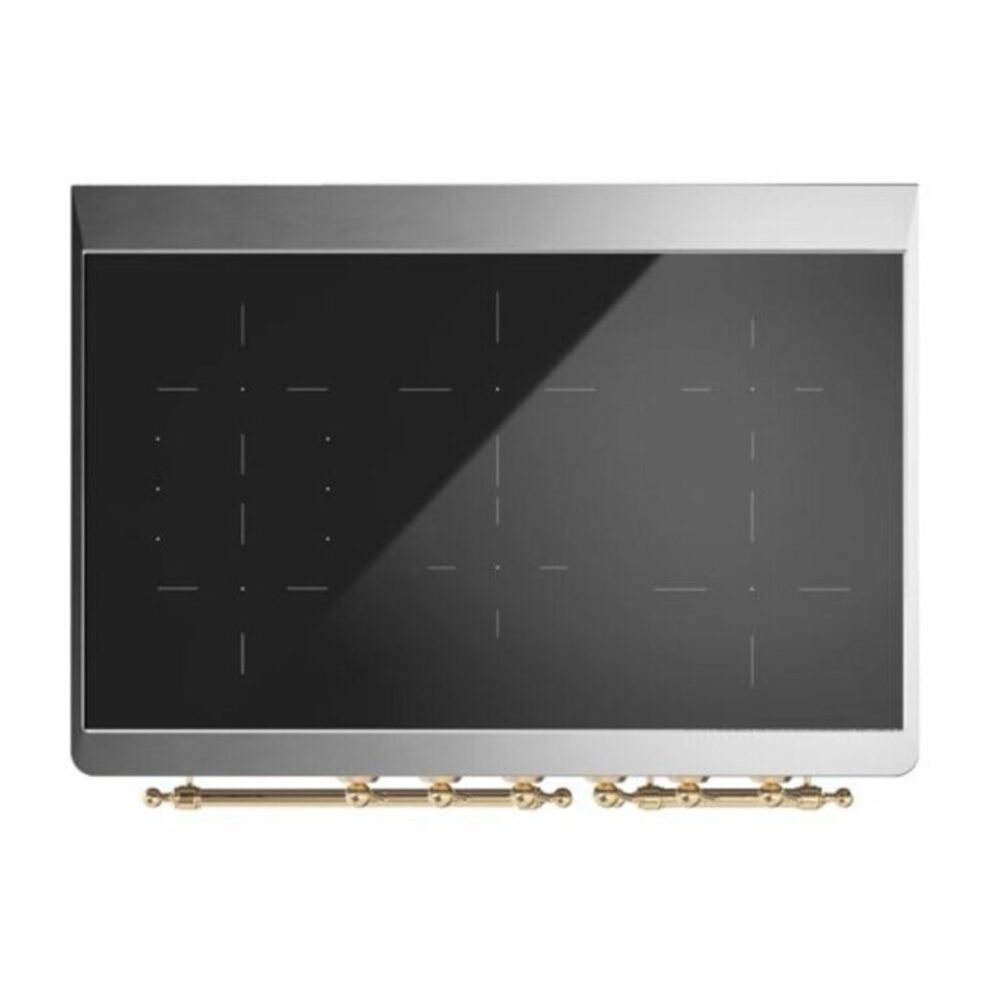 ILVE UMDI10F Majestic II 40 inch Induction Range with 6 Elements, Booster Function, Bridge Control, Residual Heat Indicator